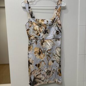 Aritzia Babaton Floral Mini Dress size 0